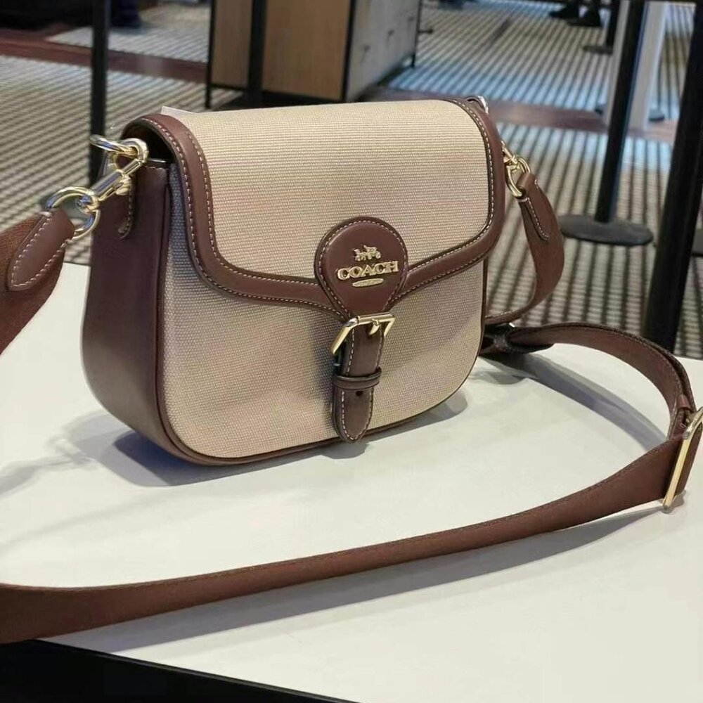 COACH Amelia Saddle Bag CR171 - Picture 5 of 7